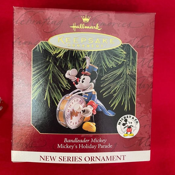 Bandleader Mickey Mouse Hallmark Ornament - Picture 2 of 5